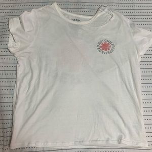 red hot chili peppers distressed tee